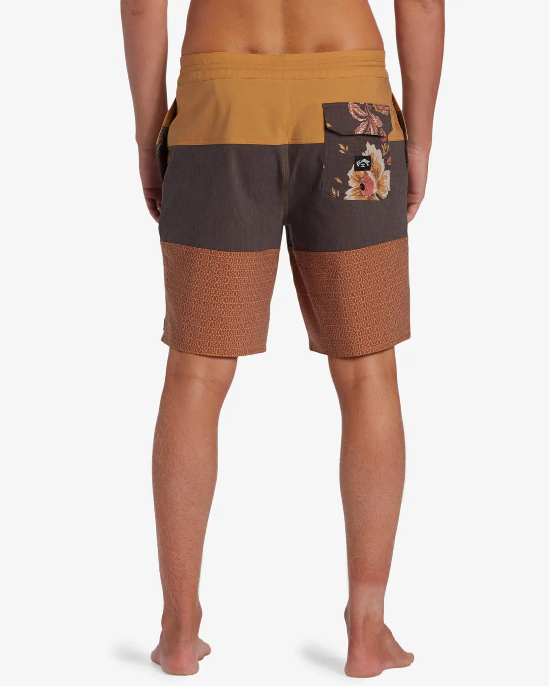 Tribong Lo Tide 19" Boardshorts - Rust