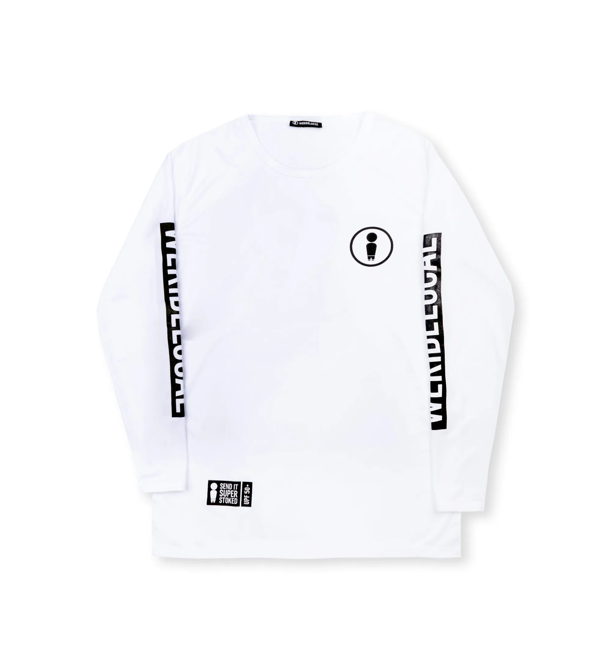 UNION WHITE LONGSLEEVE RASHGUARD