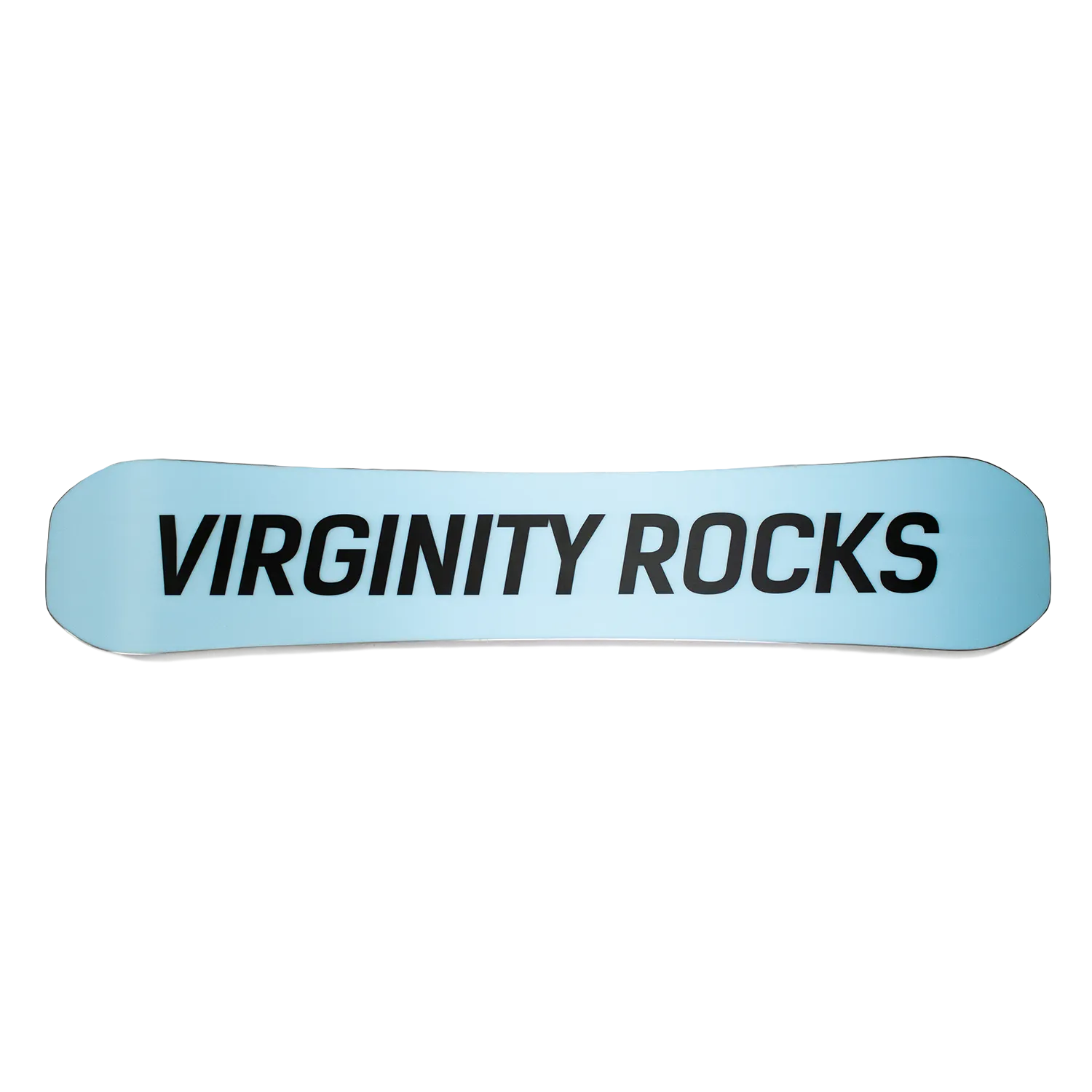 Virginity Rocks Light Blue Snowboard