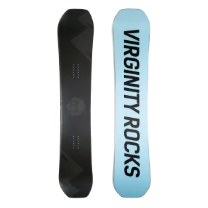 Virginity Rocks Light Blue Snowboard