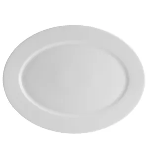 Vista Alegre Broadway White Large Oval Platter