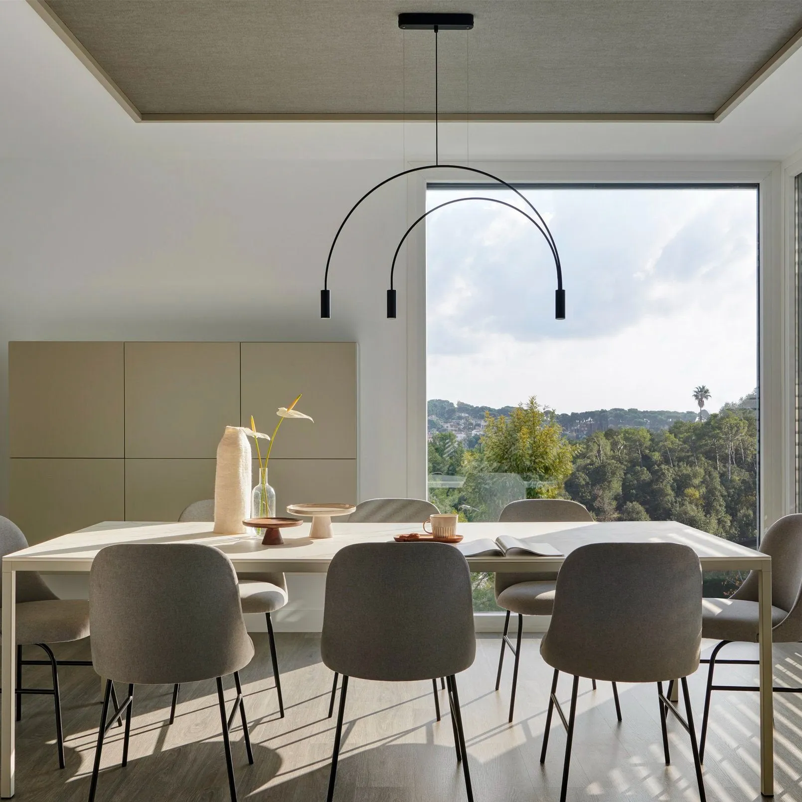 Volta Triple Pendant Light