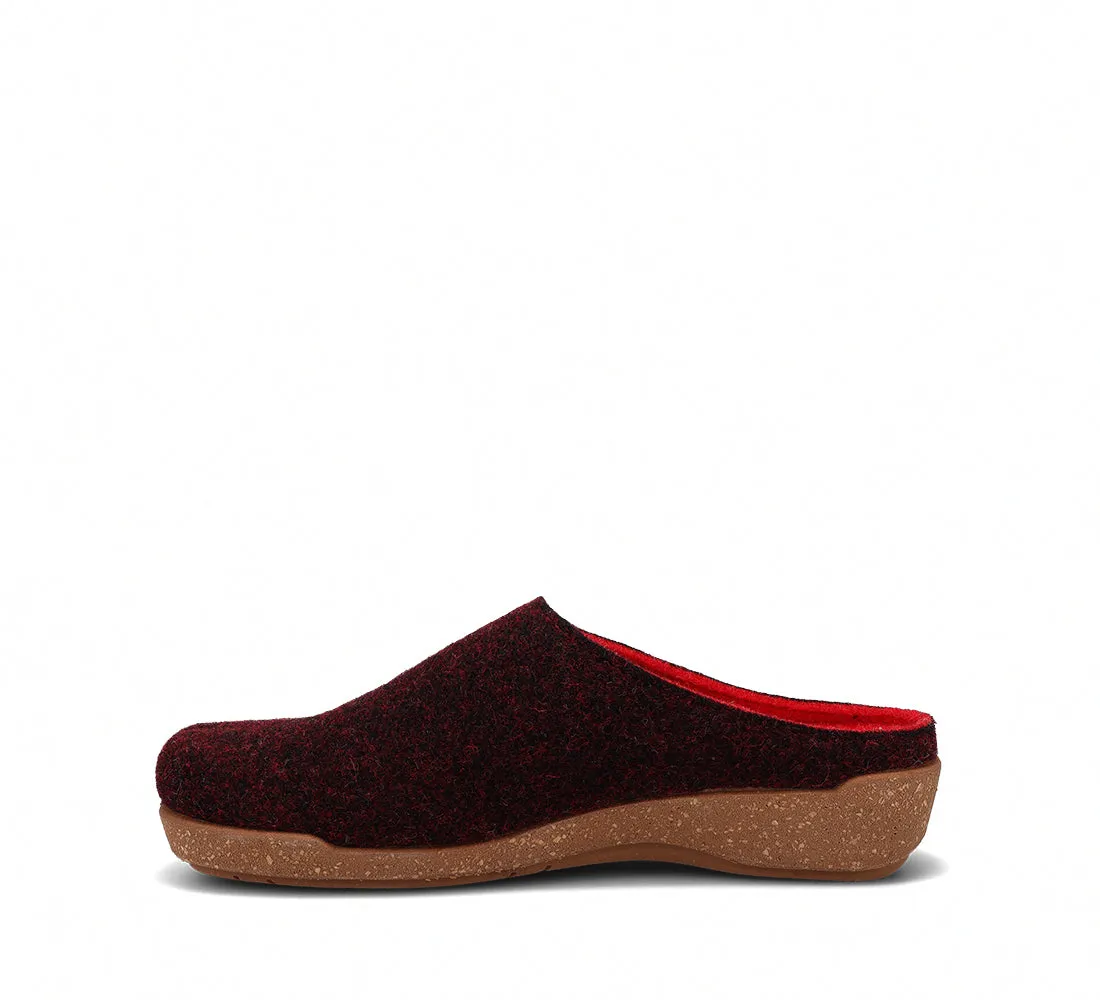 Women's Taos Woollery Color: Deep Red