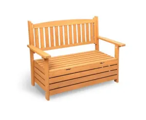 Wooden Outdoor Storage Bench